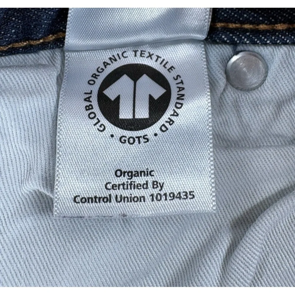 Everlane Uniform Slim 4-Way Stretch Organic Jean Mens 33x29* Blue Rinse Workwear